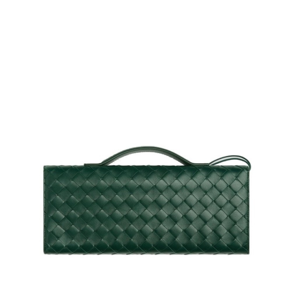 Bottega Veneta Andiamo Small Leather Top-Handle Clutch Bag - NWT - Picture 5 of 5